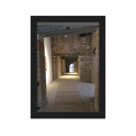 Venice Doors 1 framed matte photo