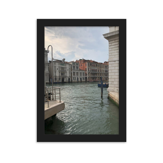 Venice Highways 2 framed matte photo