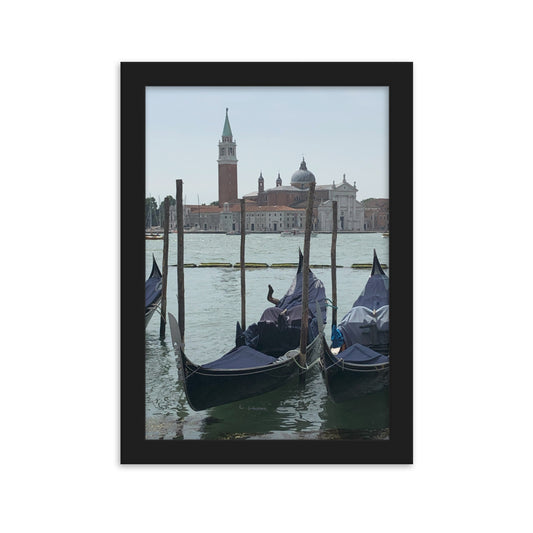 Venice Highways 6 framed matte photo