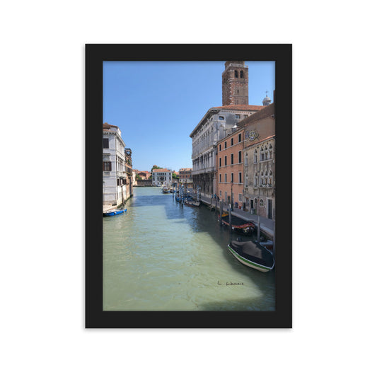 Venice Highways 1 framed matte photo