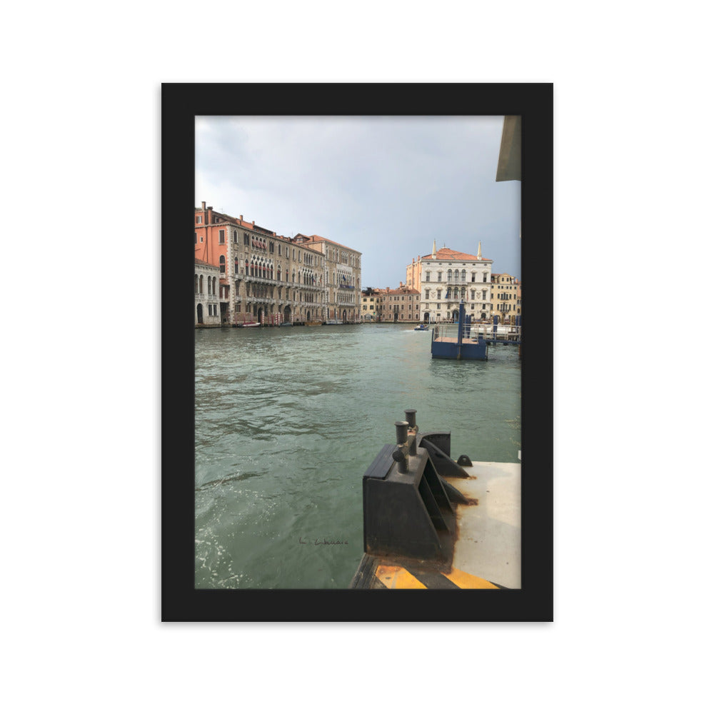 Venice Highways 3 framed matte photo