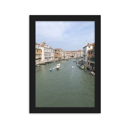 Venice Highways 8 framed matte photo