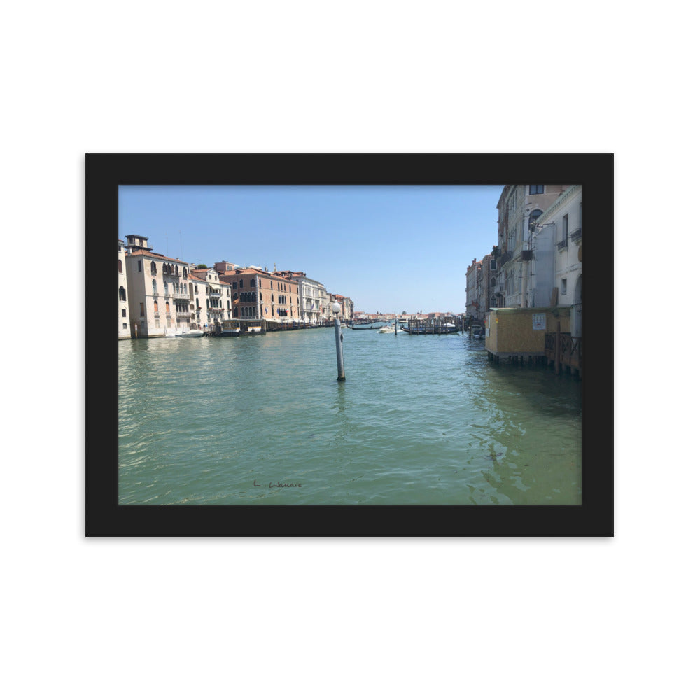 Venice Highways 12 framed matte photo