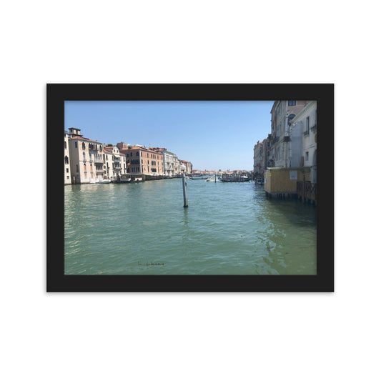 Venice Highways 12 framed matte photo