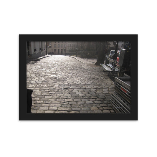 Paris Montmartre 10 framed matte photo