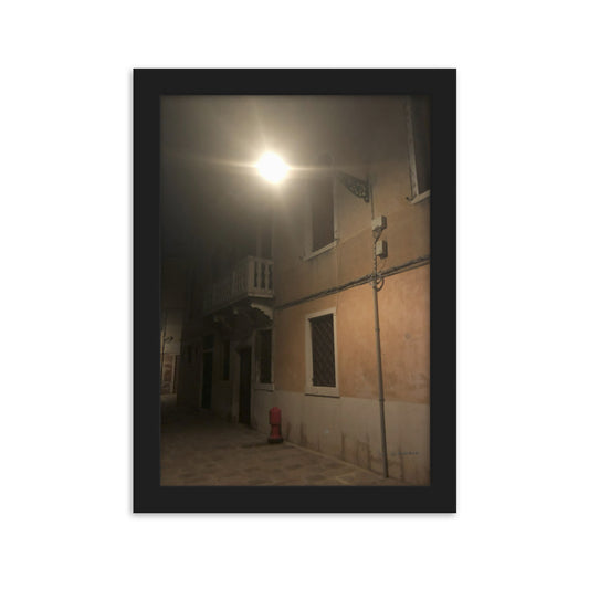 Venice Dusk 26 framed matte photo