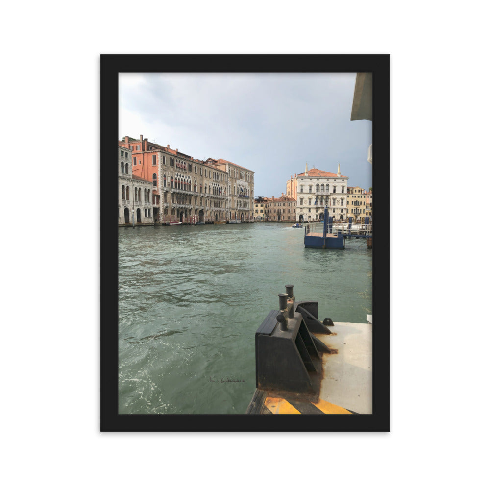 Venice Highways 3 framed matte photo