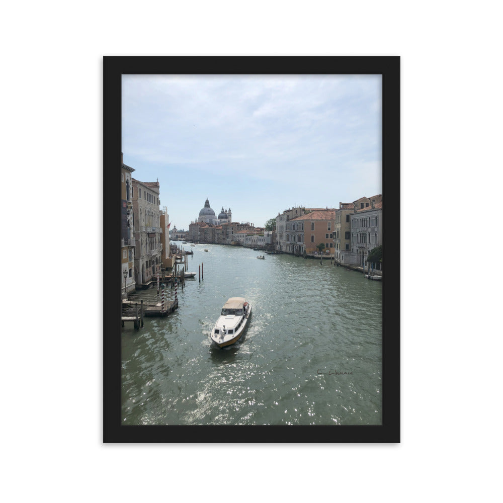 Venice Highways 9 framed matte photo