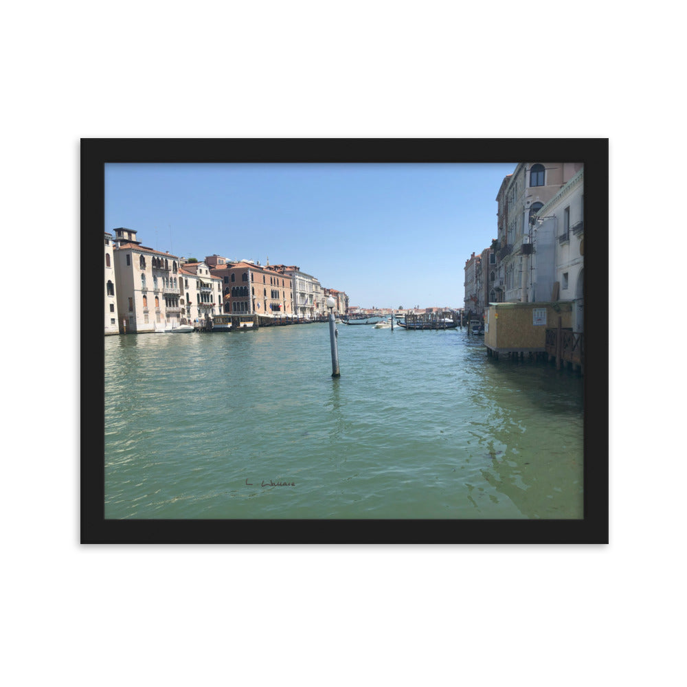 Venice Highways 12 framed matte photo