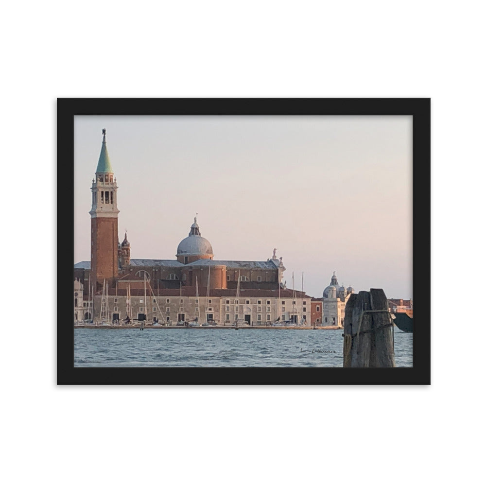 Venice Dusk 11 framed matte photo