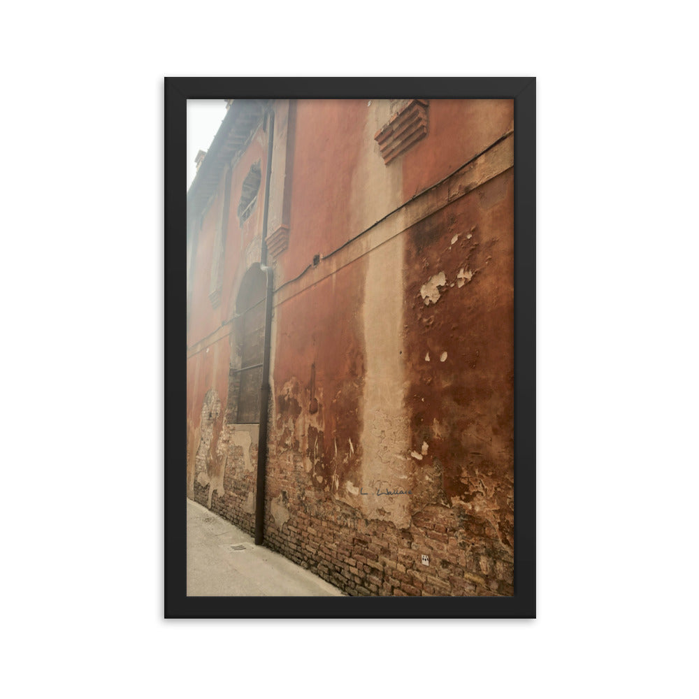 Venice Old 7 framed matte photo