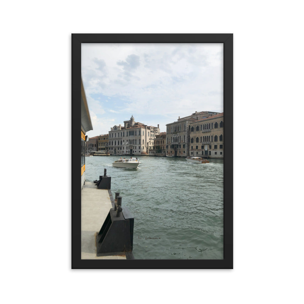 Venice Highways 4 framed matte photo