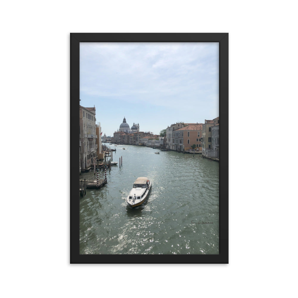 Venice Highways 9 framed matte photo