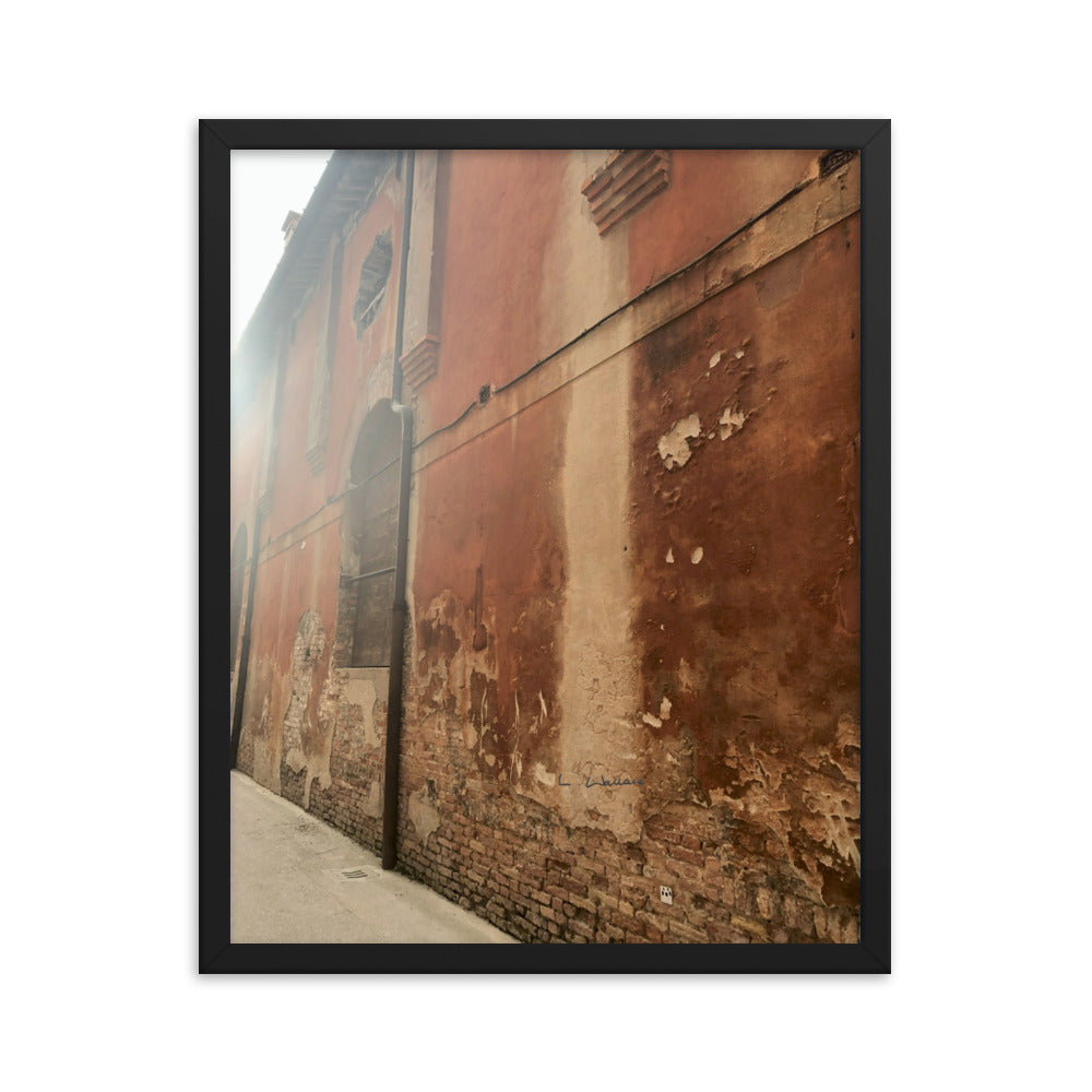 Venice Old 7 framed matte photo