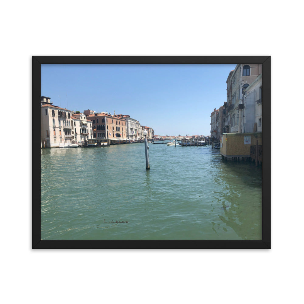 Venice Highways 12 framed matte photo