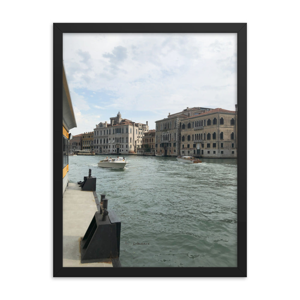 Venice Highways 4 framed matte photo