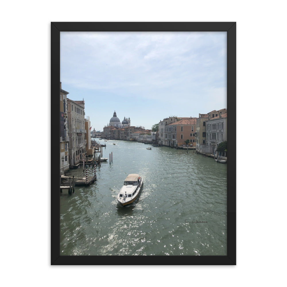 Venice Highways 9 framed matte photo