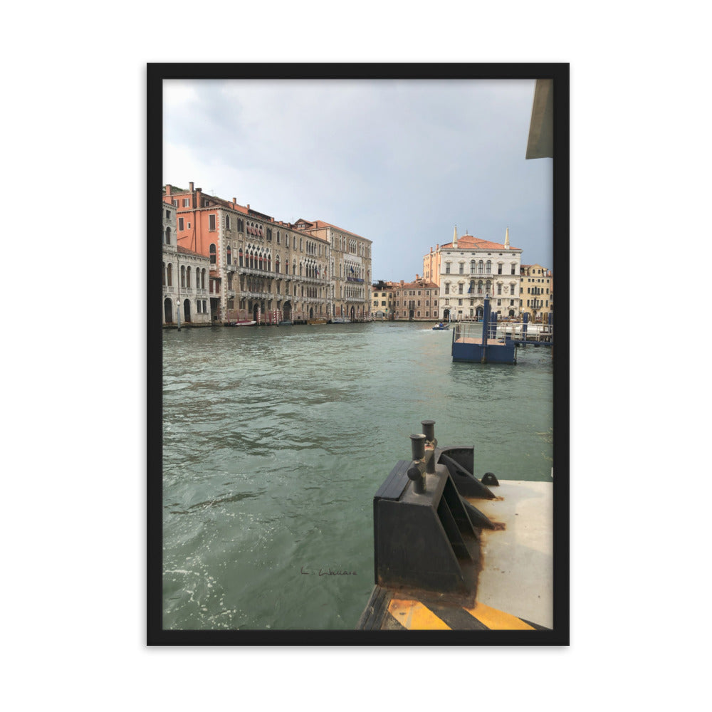 Venice Highways 3 framed matte photo