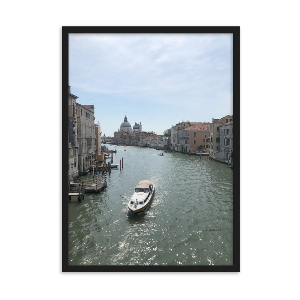 Venice Highways 9 framed matte photo