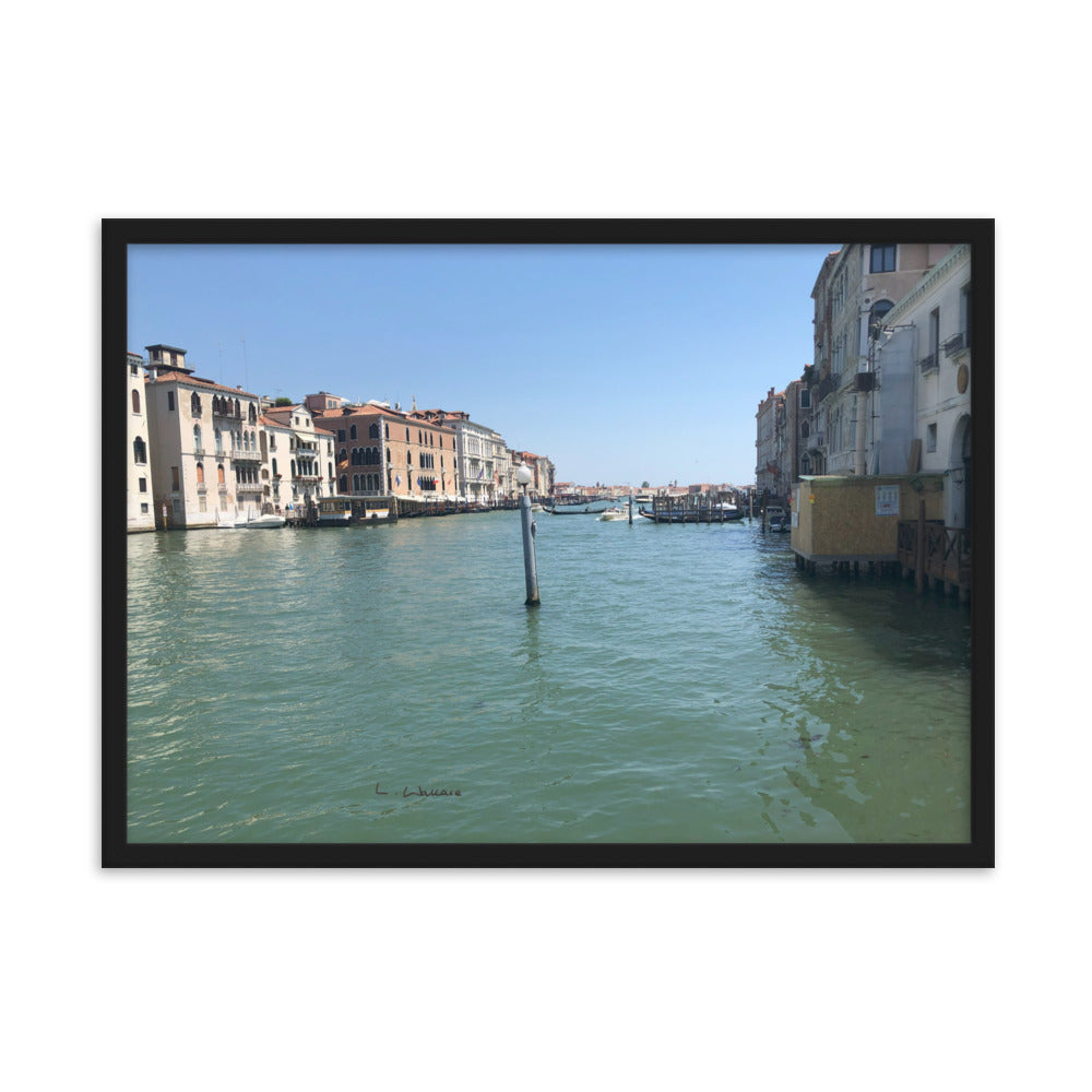 Venice Highways 12 framed matte photo