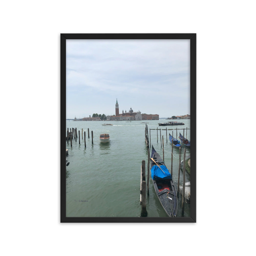 Venice Highways 7 framed matte photo