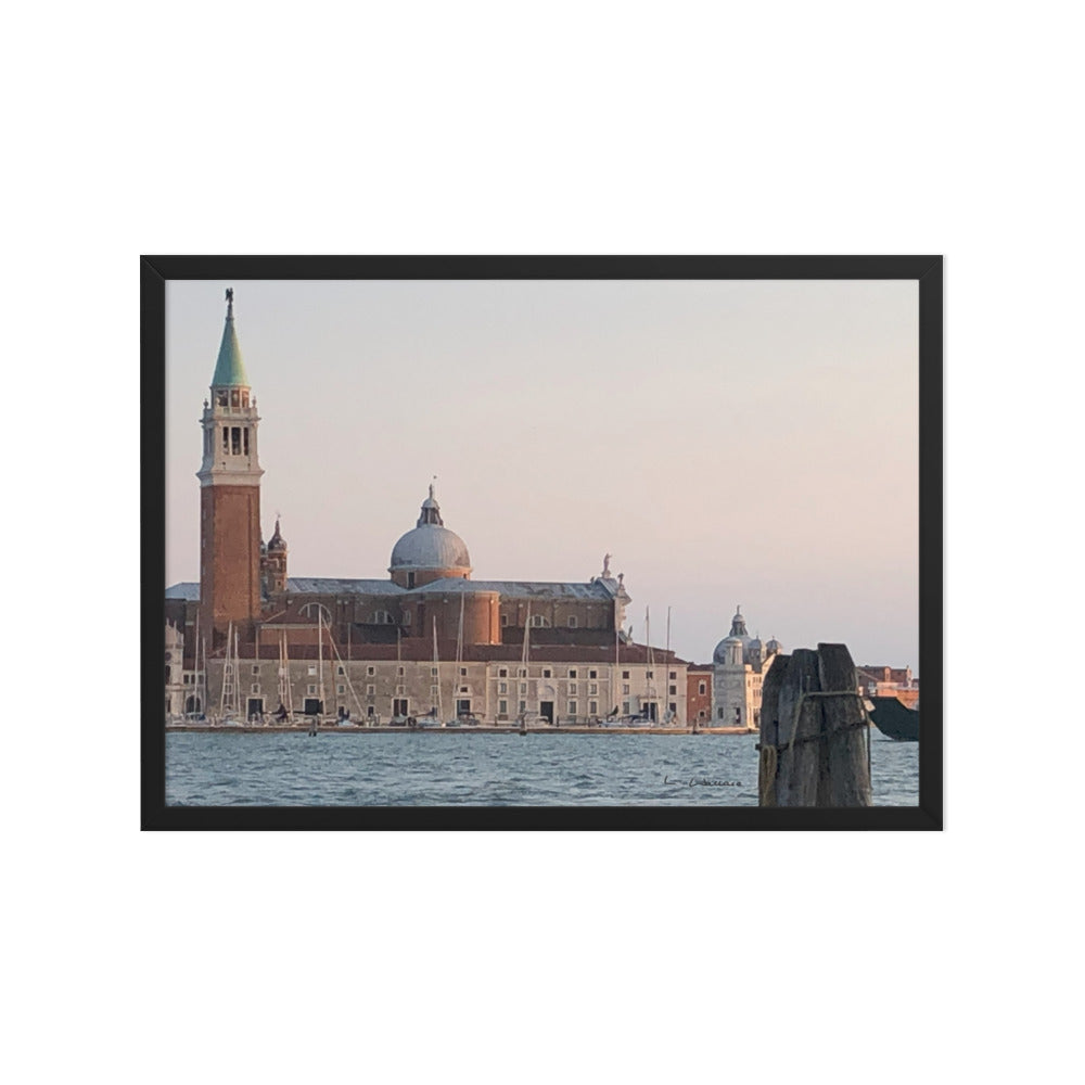Venice Dusk 11 framed matte photo