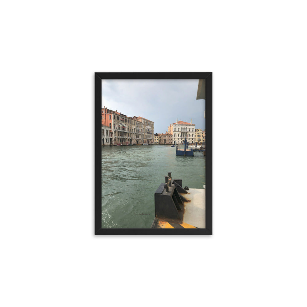 Venice Highways 3 framed matte photo