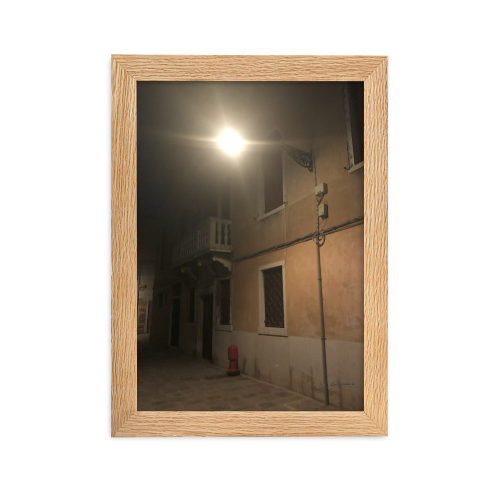 Venice Dusk 26 framed matte photo