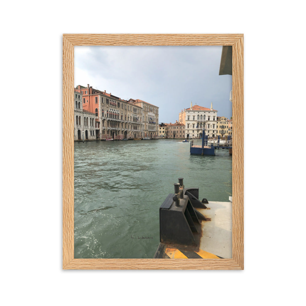 Venice Highways 3 framed matte photo