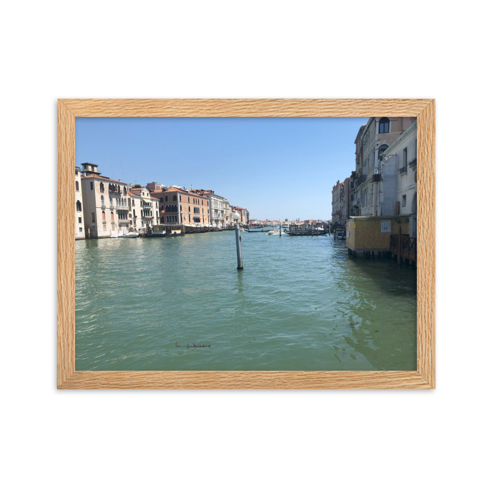 Venice Highways 12 framed matte photo