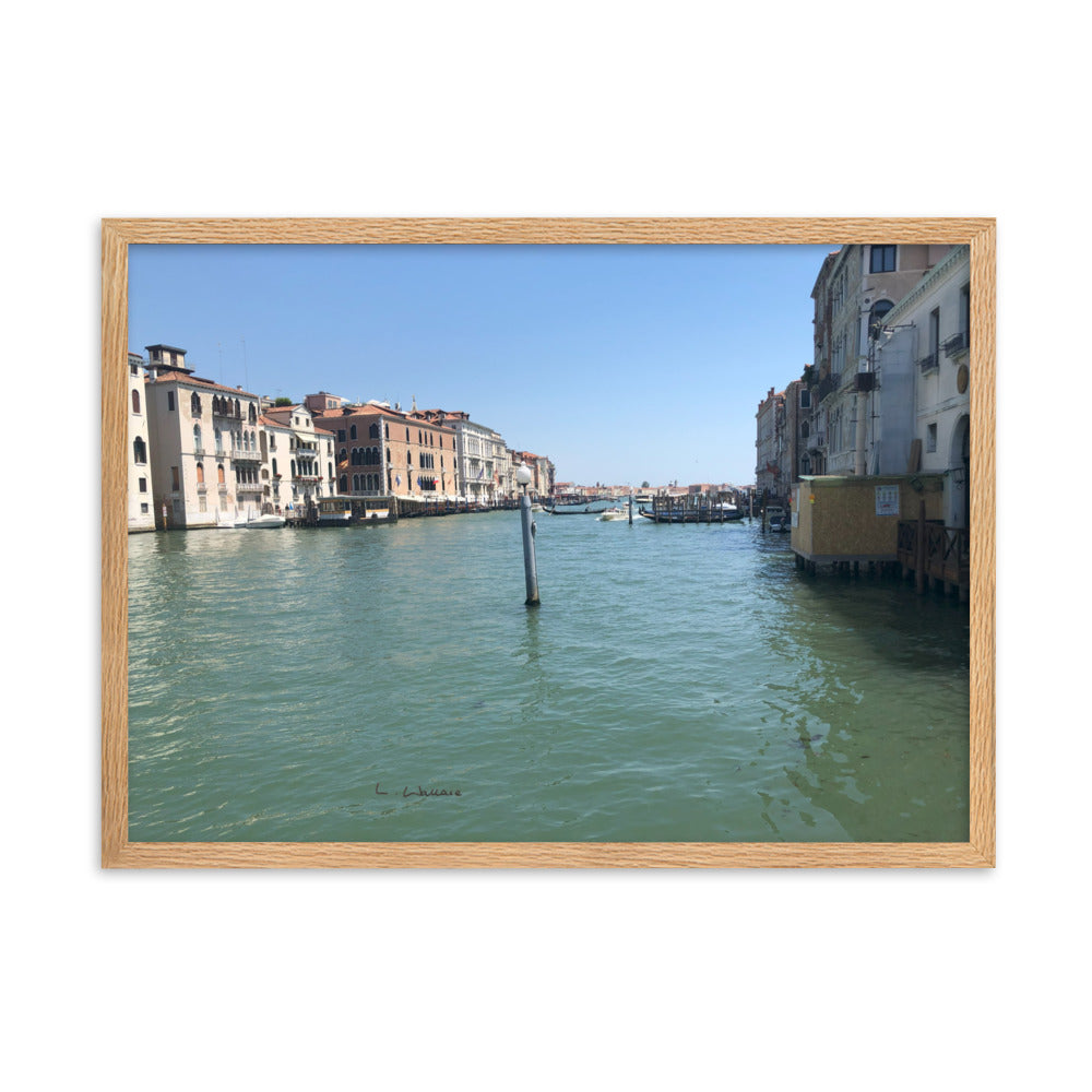 Venice Highways 12 framed matte photo