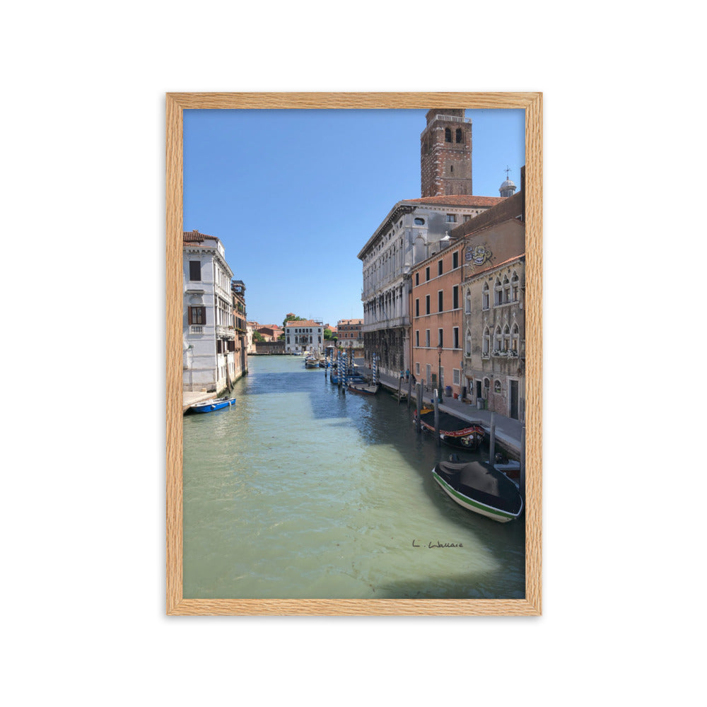 Venice Highways 1 framed matte photo