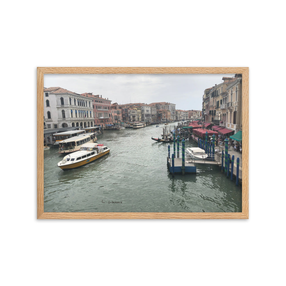 Venice Highways 14 framed matte photo