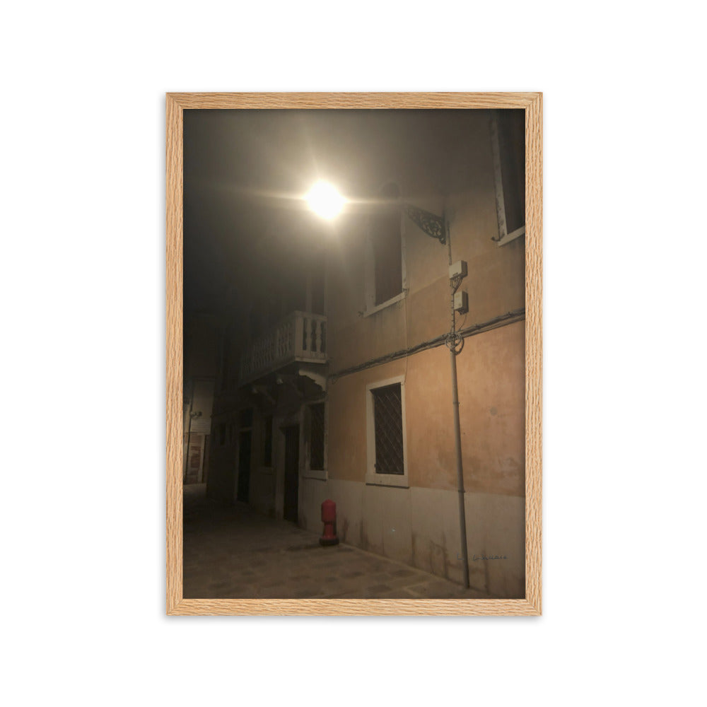 Venice Dusk 26 framed matte photo