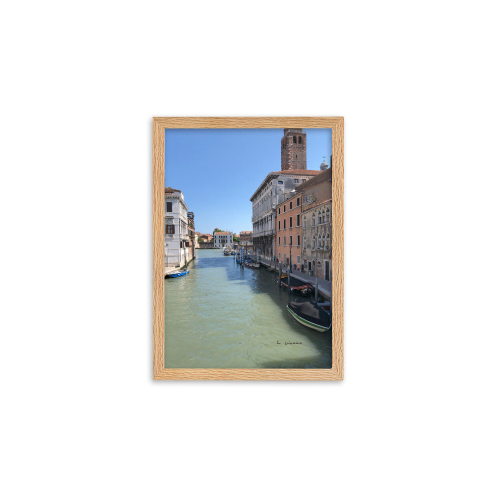 Venice Highways 1 framed matte photo