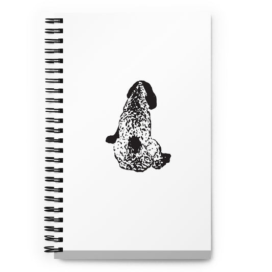 Cocker Spaniel Patch Spiral notebook